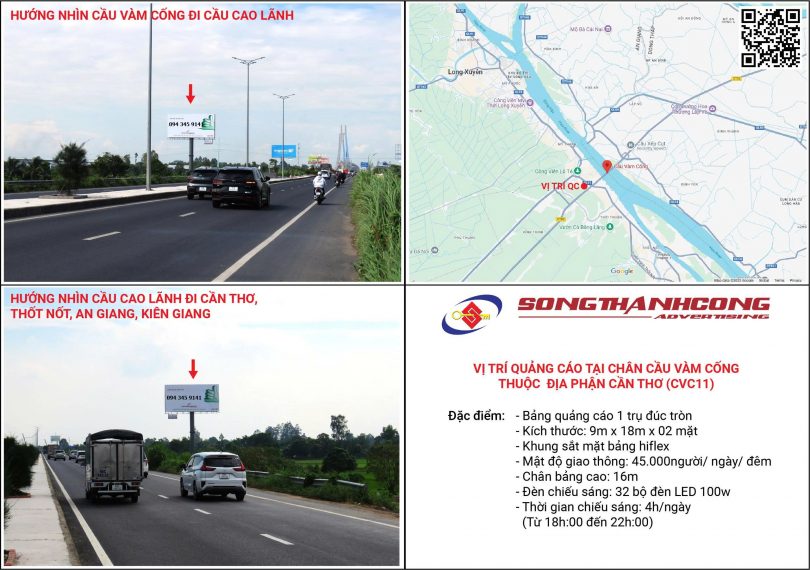 cầu vàm cống cần thơ
